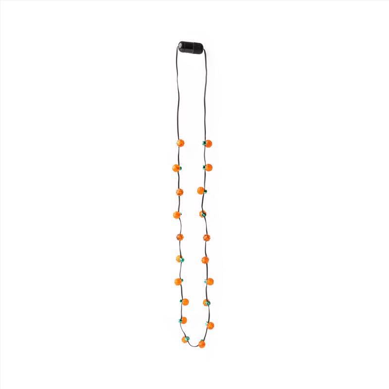 Collar Spooky Lights Led Calabaza 55 Cm