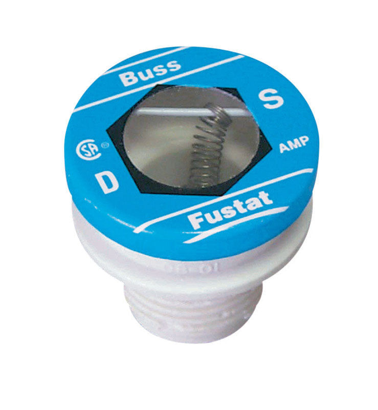 Fusível De Plugue Tipo S Bussmann 6.25a 125v 1pk