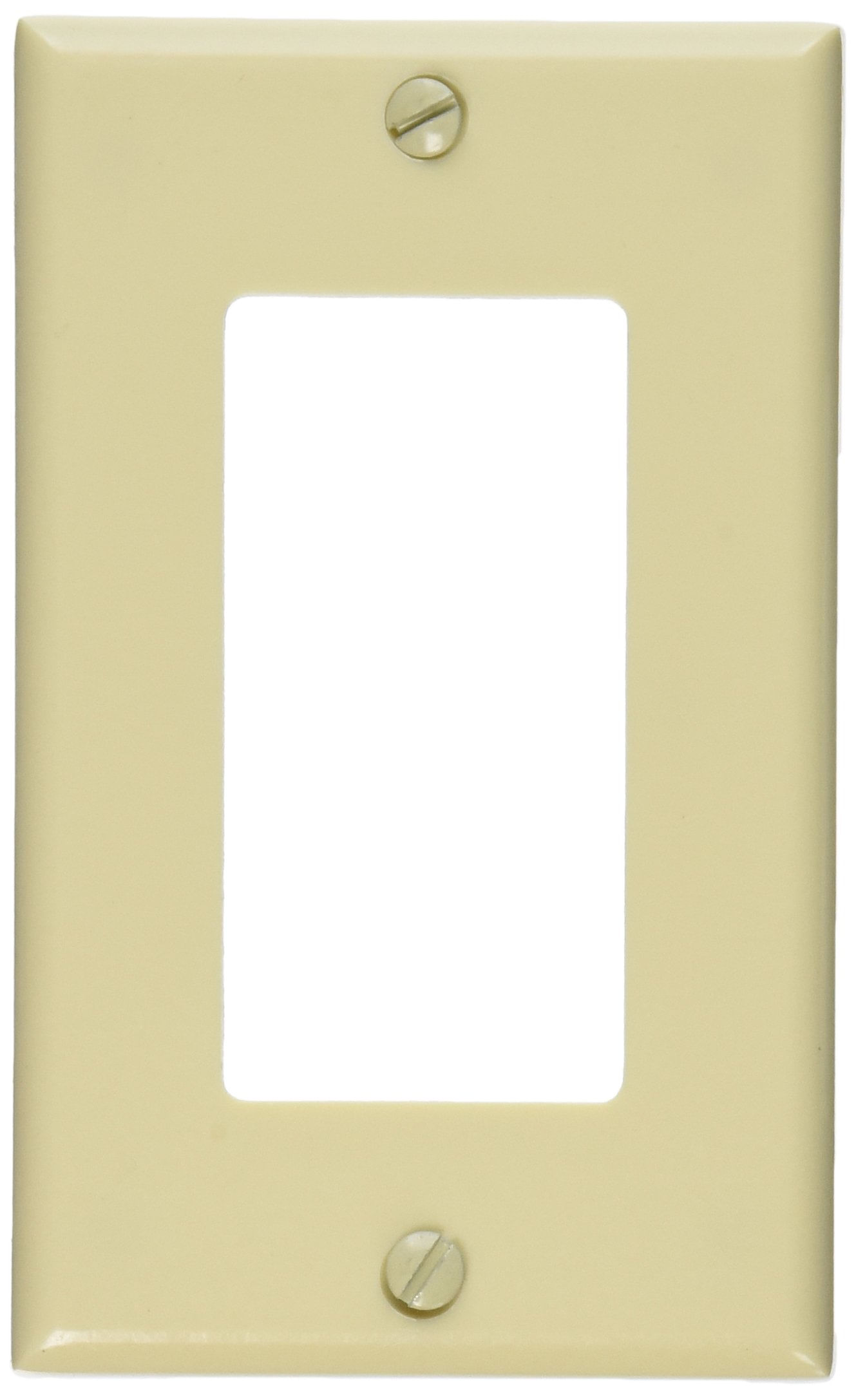Placa De Parede Leviton 1-gang Decora/gfci Device Standard Ivory