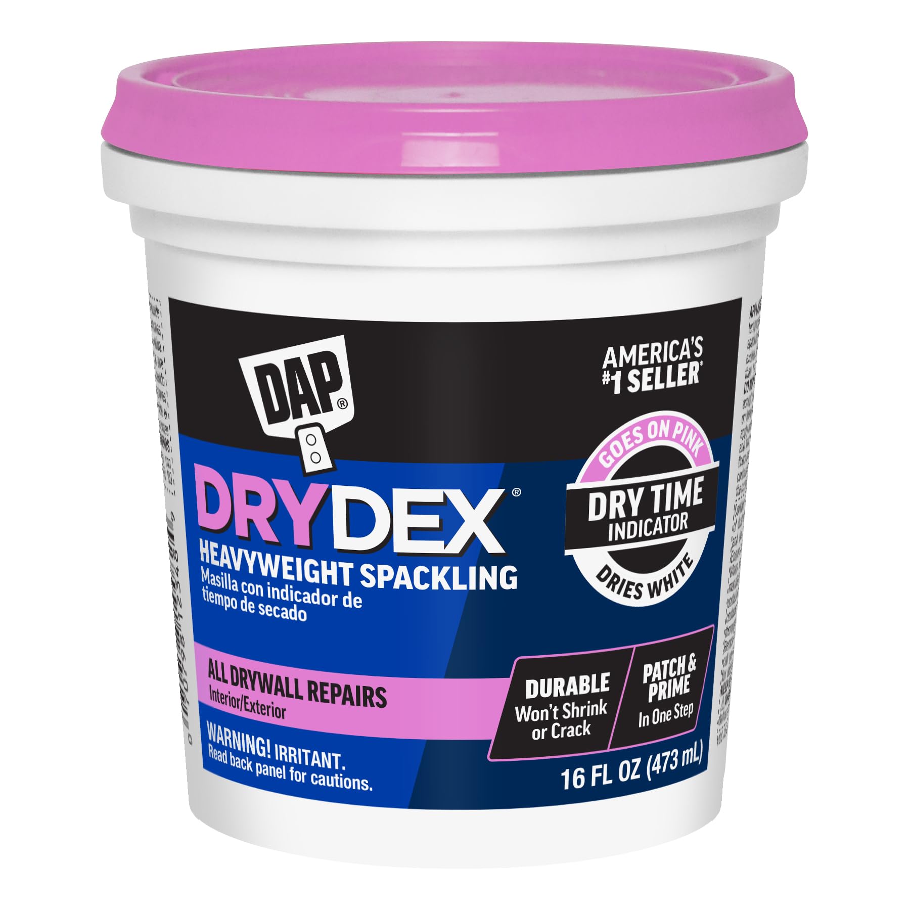 Indicador Spackling Dap Drydex 473ml Rosa A Branco