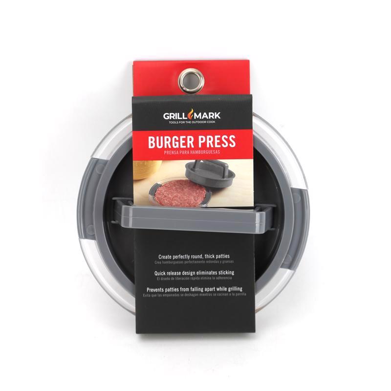 Burger Press Grill Mark Plastic, 1 Pacote