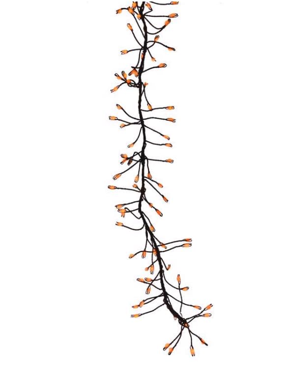String Lights Celebrations Orange 250 Led 7,5 M Halloween