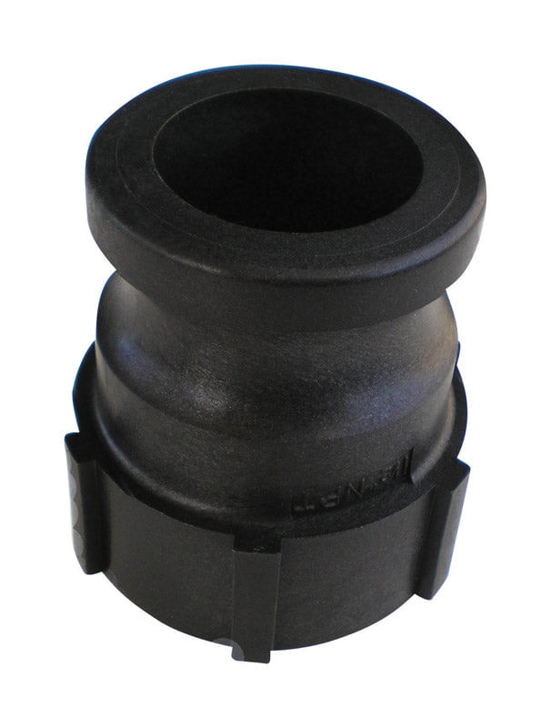 Adaptador Macho Abbott Rubber Polipropileno 3,8 Cm D X 3,8 Cm D