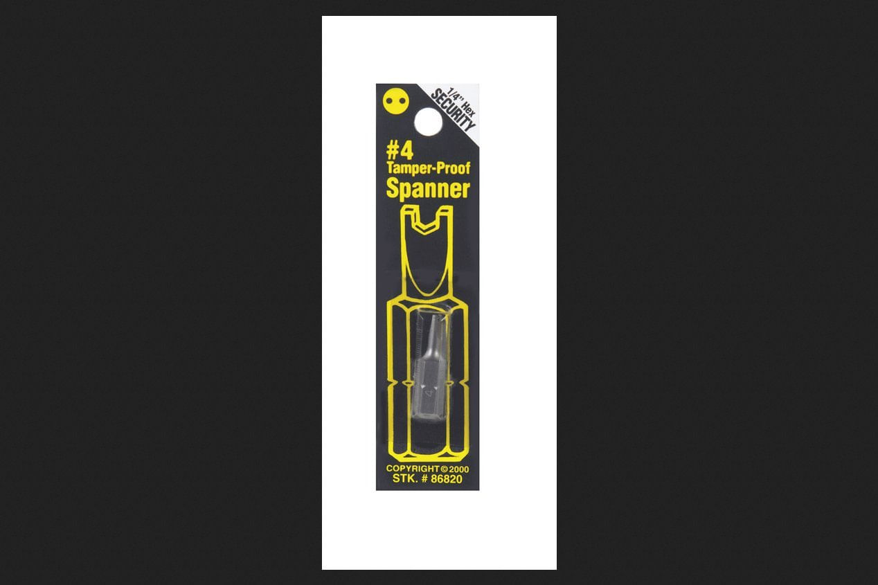 Spanner Bit Best Way Tools #4 Hex 1 Polegada De Aço Carbono