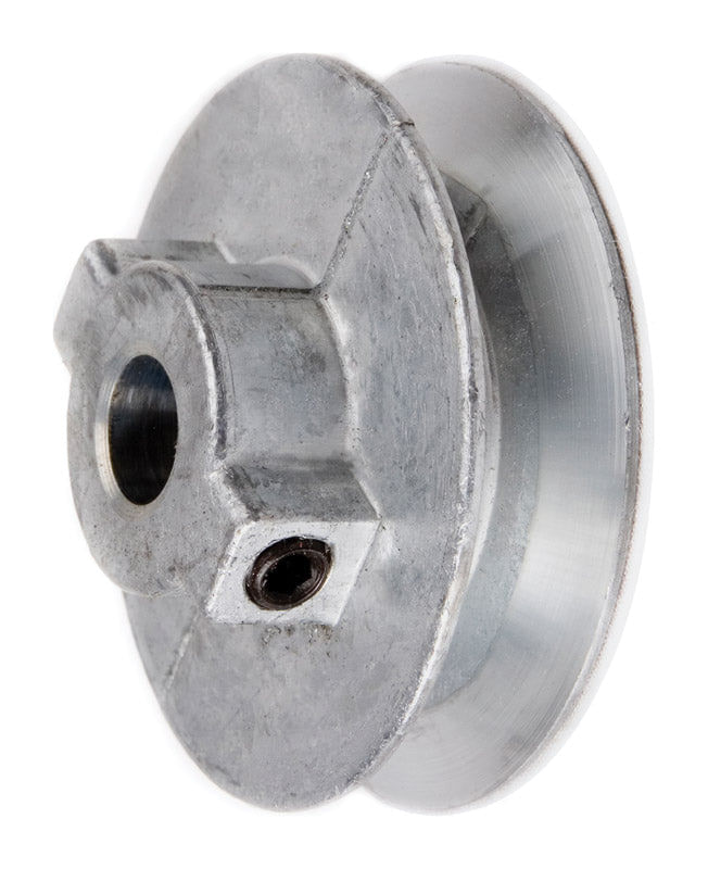 Zinco Fundido Sob Pressão Pulley Chicago Com Ranhura Única Em V 2 Cm D X 3/4 Cm D