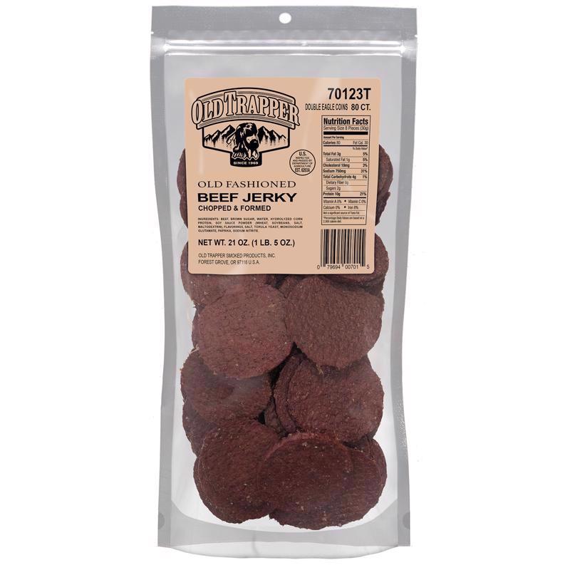 Beef Jerky Old Trapper Double Eagles À Moda Antiga 620 Ml X8