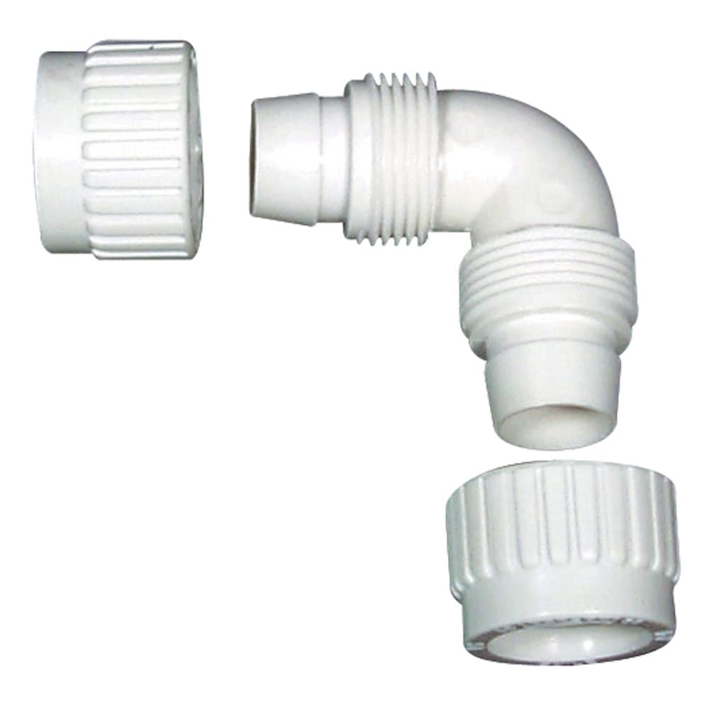 Cotovelo De Plástico 0.5 Da Flair-it Hose Pipe Fitting