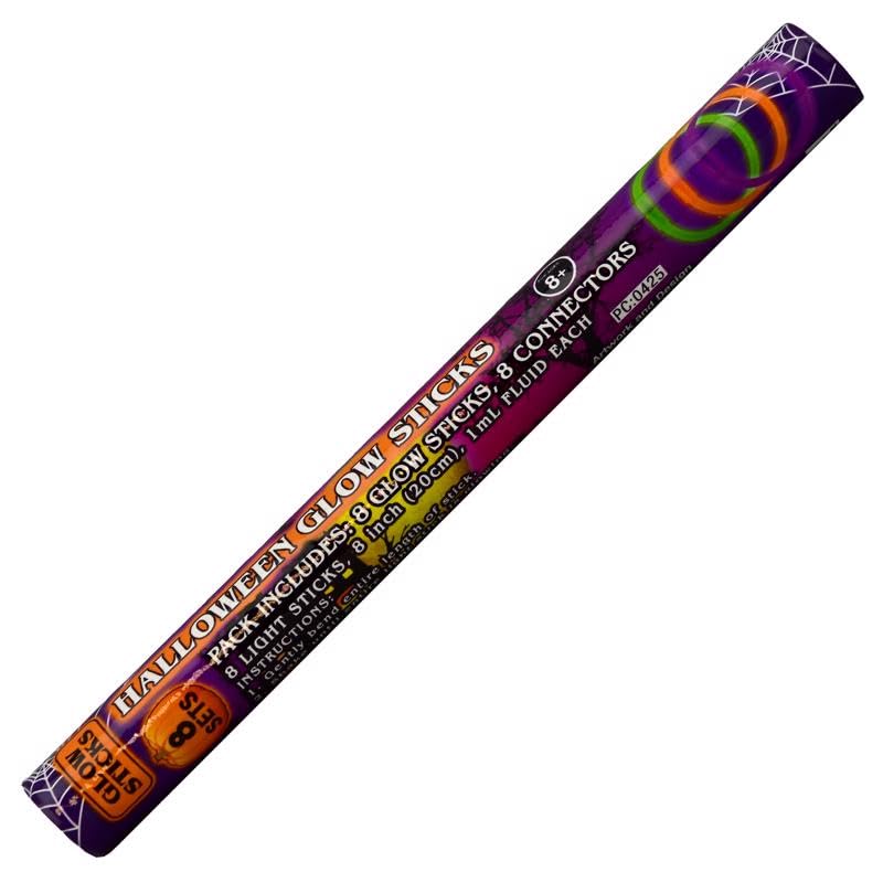 Halloween Glow Sticks, Pacote Com 8 Magic Seasons, 20 Cm