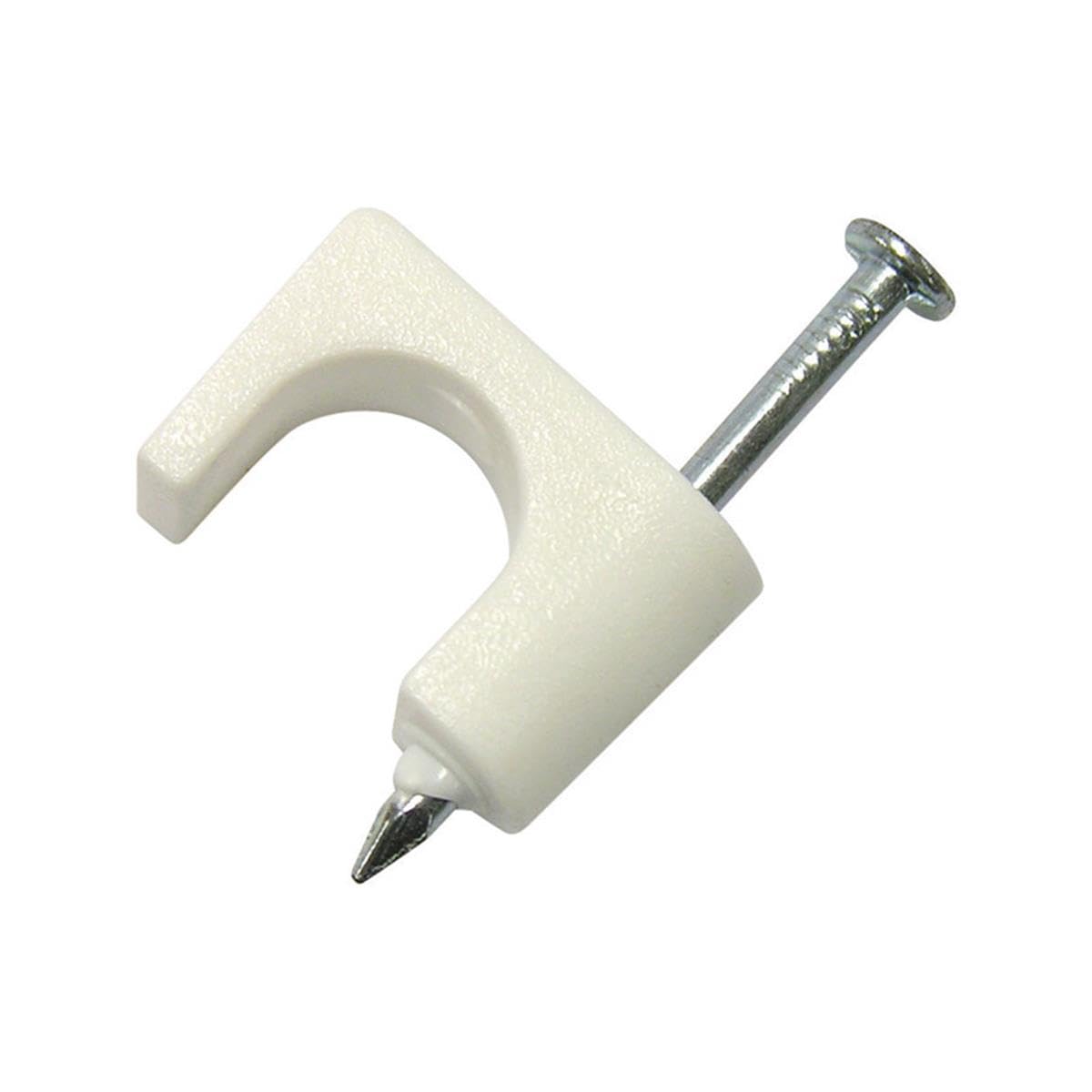 Cable Staples Gardner Bender Psw-165 6 Mm Branco, Pacote Com 50