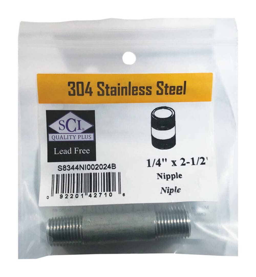 Mamilo Smith-cooper International Ss 1/4" X 6 Cm