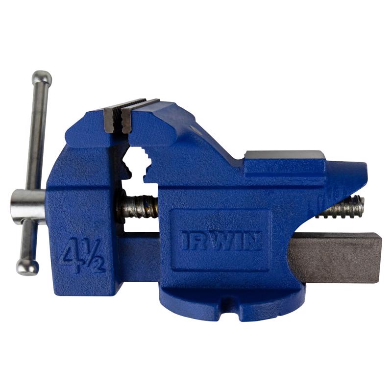 Bench Vise Irwin Tools, 4,5 Polegadas, Largura Da Mandíbula De Aço, 4 Polegadas