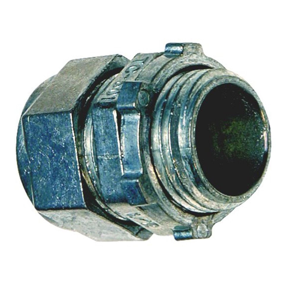 Conexão De Conduíte Sigma 49250 Emt Compression 1/2" Prata