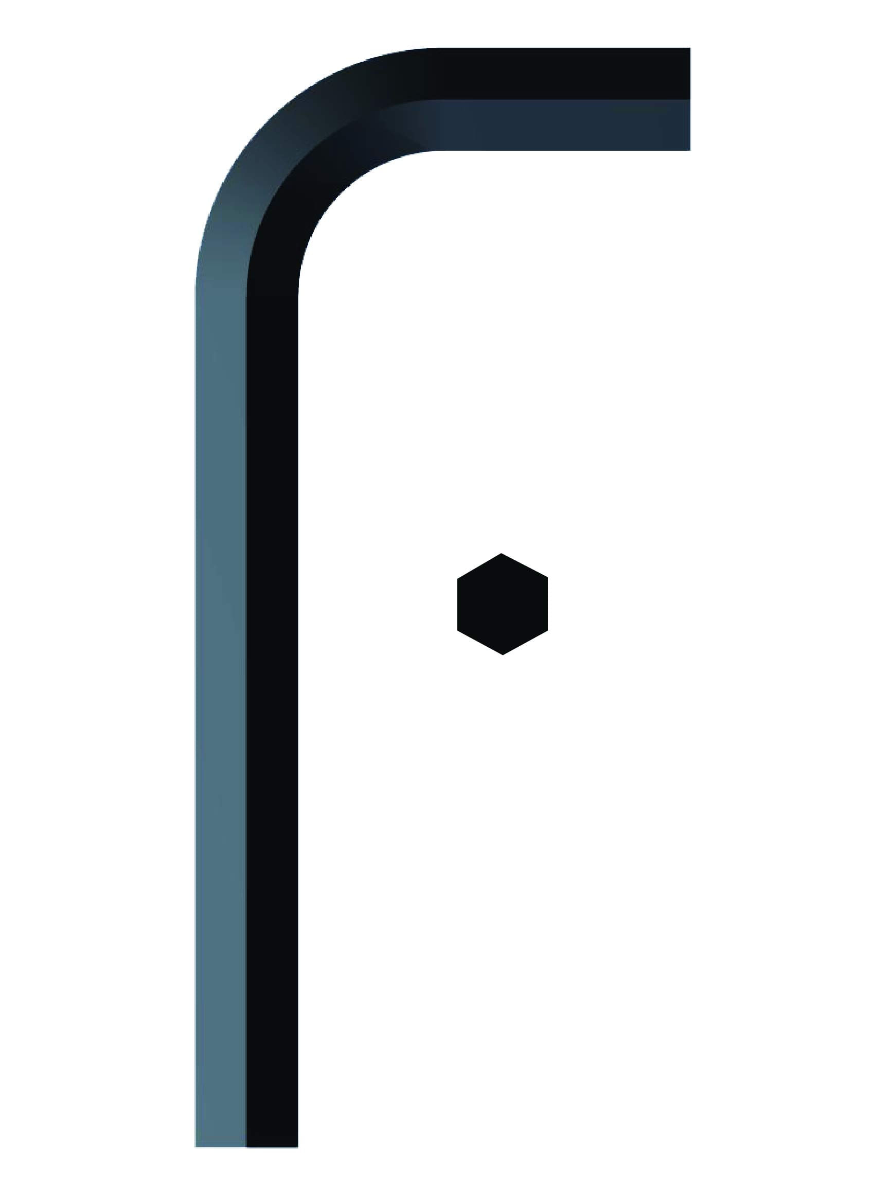 Chave Eklind Tool 14208 1/8" Hex-l Com 9,5 Cm De Comprimento