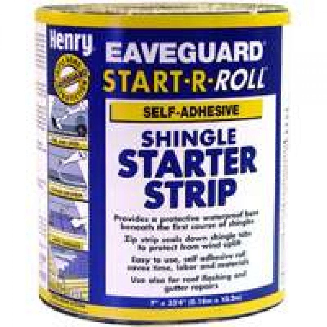 Shingle Starter Roll Henry, 7,5" X 10,1 M, Autoadesivo
