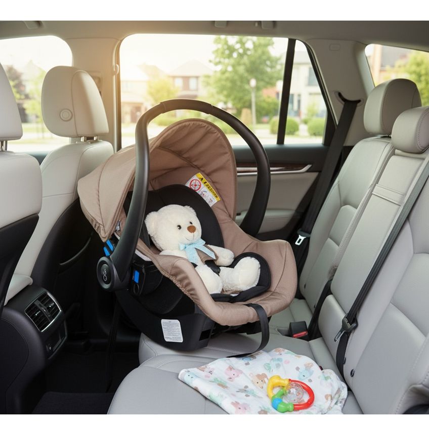 Bebê Conforto Galzerano Cocoon 8181 0 Meses Até 13kg Toffee - imagem 4