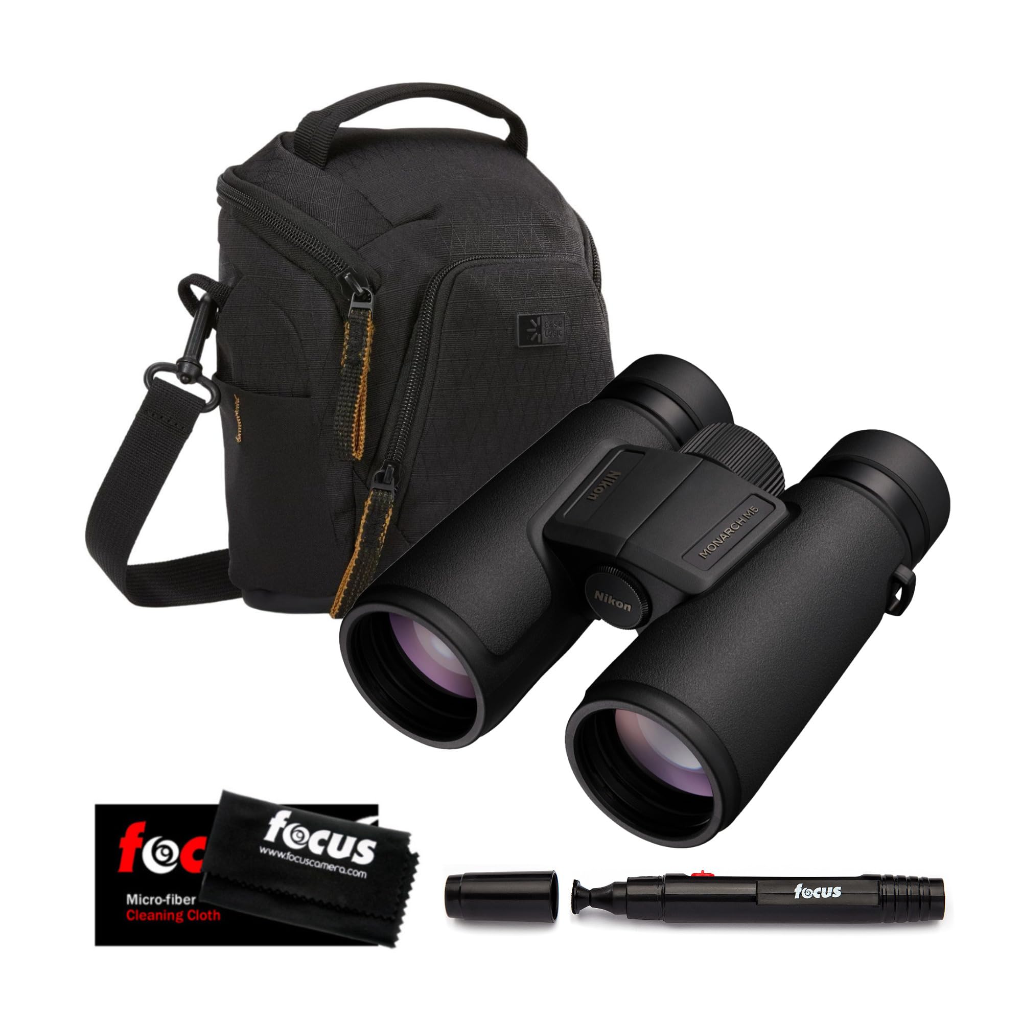 Binóculos Nikon Monarch M5 12x42 Com Bolsa E Kit De Limpeza