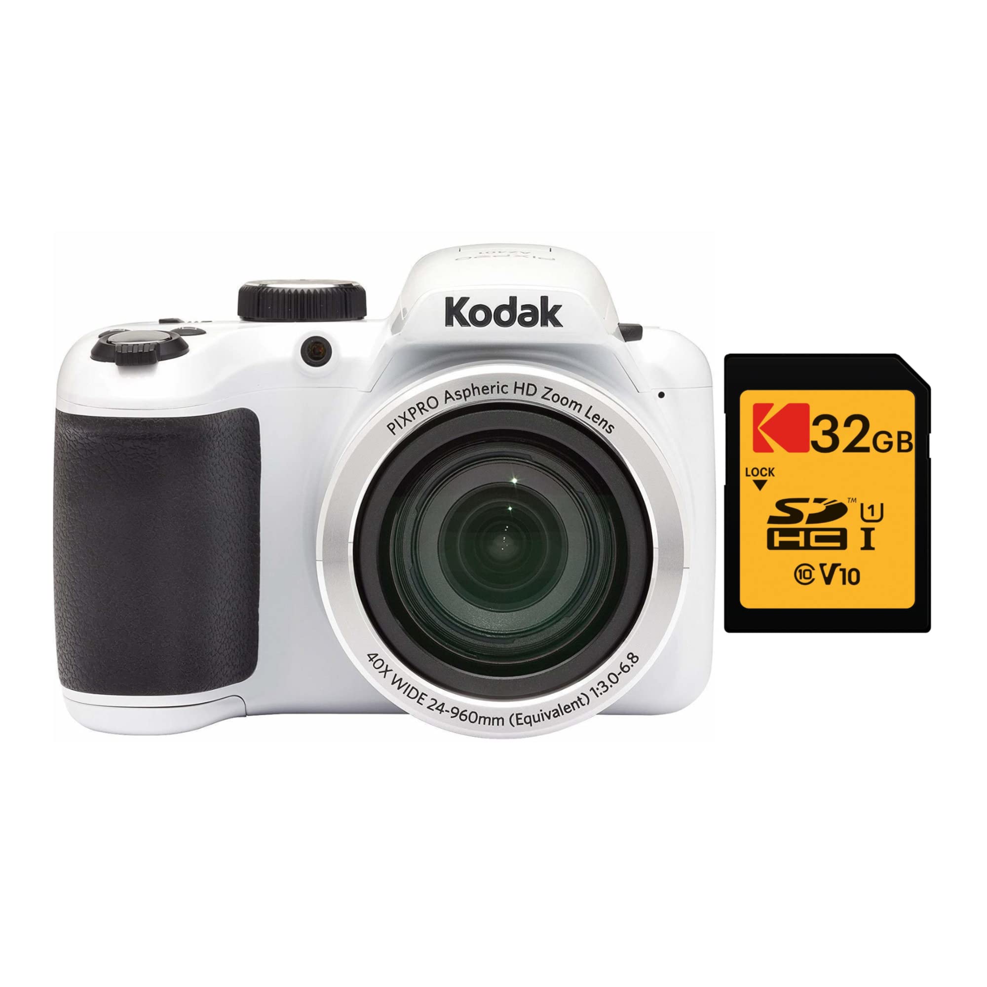Câmera Digital Kodak Pixpro Az401 16mp 40x Zoom 32gb Sd