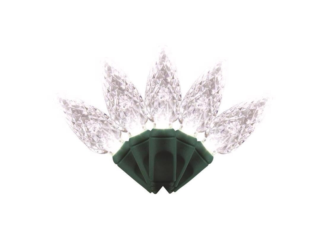 String Light Celebrations C6 50 Pure White 7,8 M