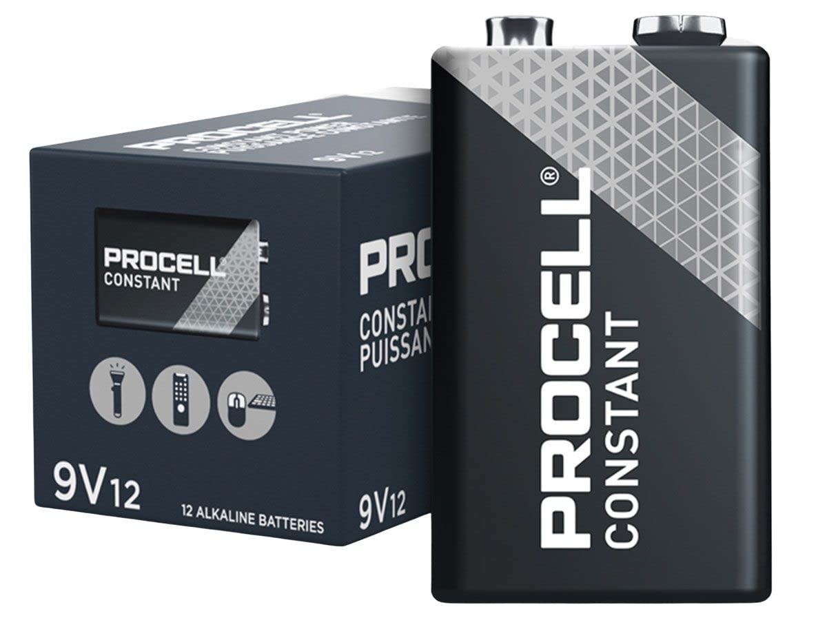 Bateria Procell 12 Alcalina 9v, 12/box