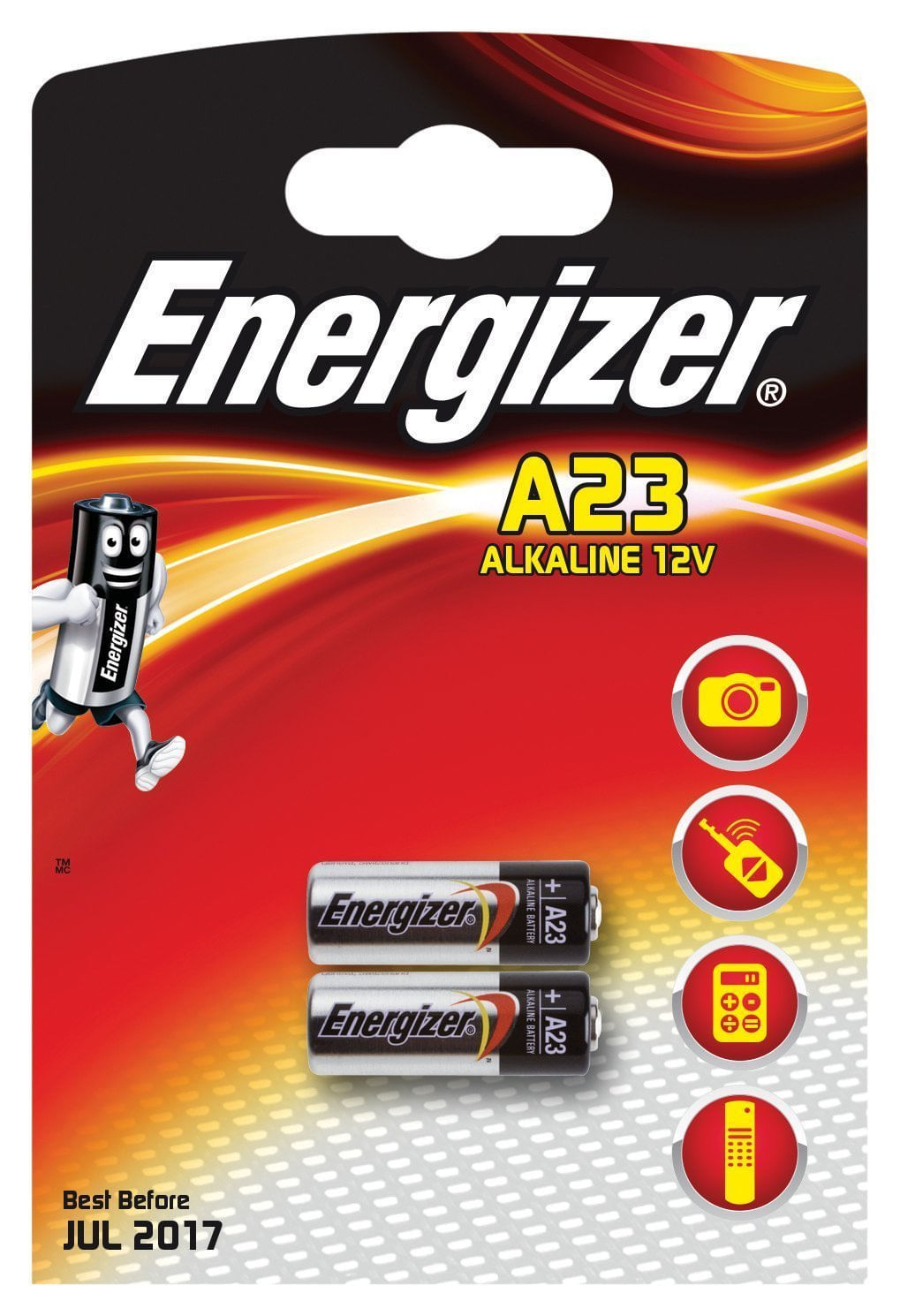 Bateria Energizer A23 Alcalina 12v (pacote Com 2)