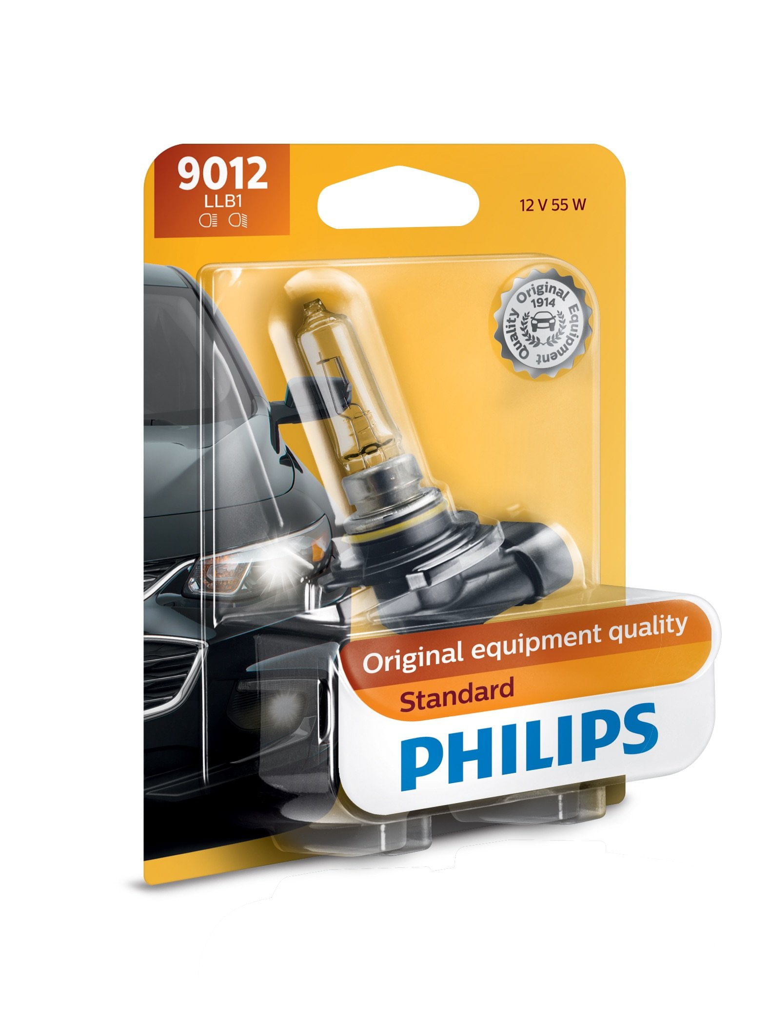Lâmpada De Farol Philips 9012 Hir2 Standard Halogen, 1 Pacote