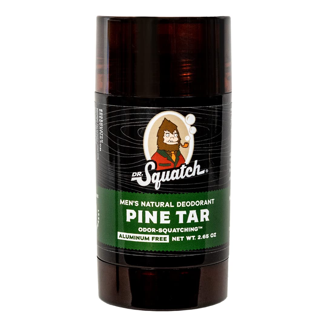 Desodorante Dr. Squatch Pine Tar Natural 75 Ml Sem Alumínio