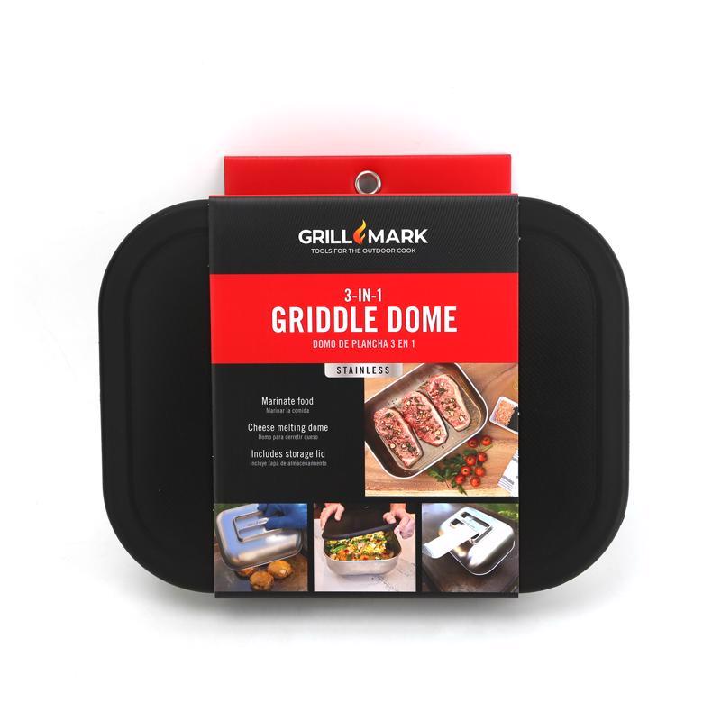 Griddle Dome Grill Mark Em Aço Inoxidável, 1 Pacote