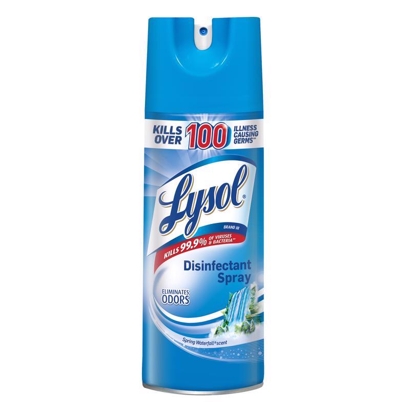 Desinfetante Lysol Spring Waterfall Scent 355ml (1 Pacote)