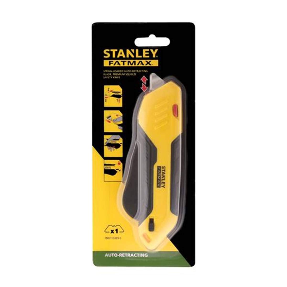 Faca Utilitária Stanley Fatmax De 15,5 Cm Squeeze Trigger