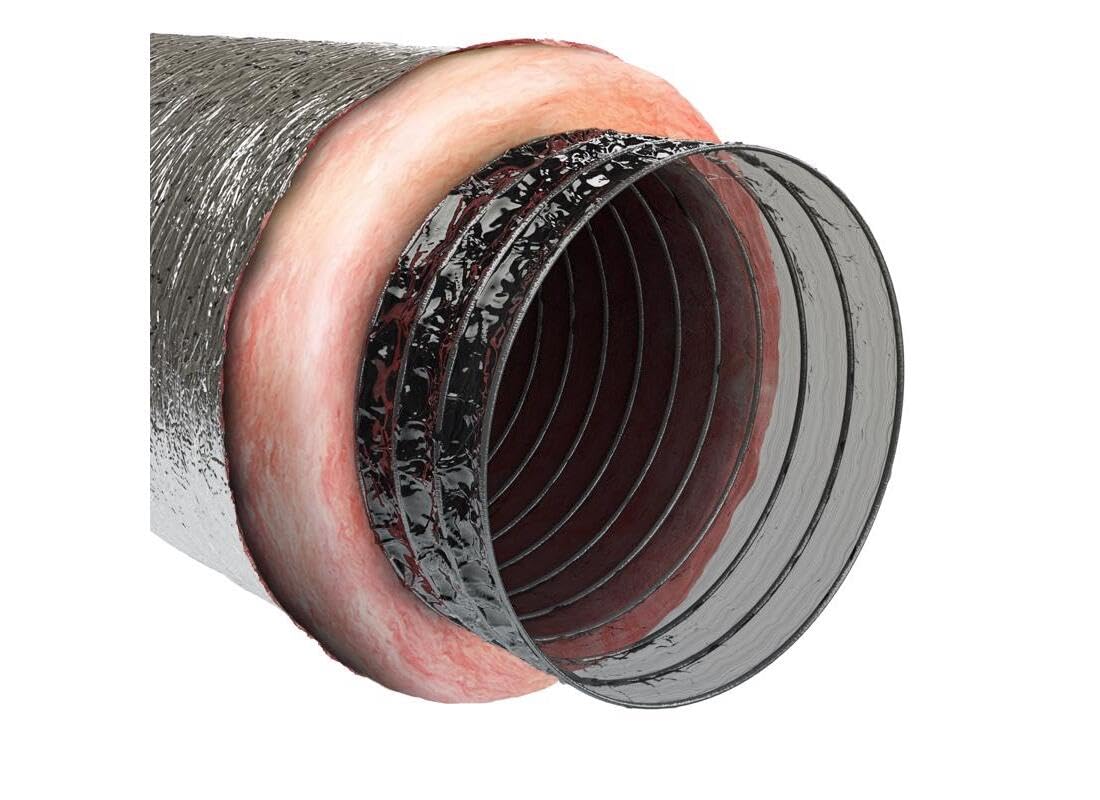 Duto De Isolamento Imperial Poly Silver 8" X 7,6 M