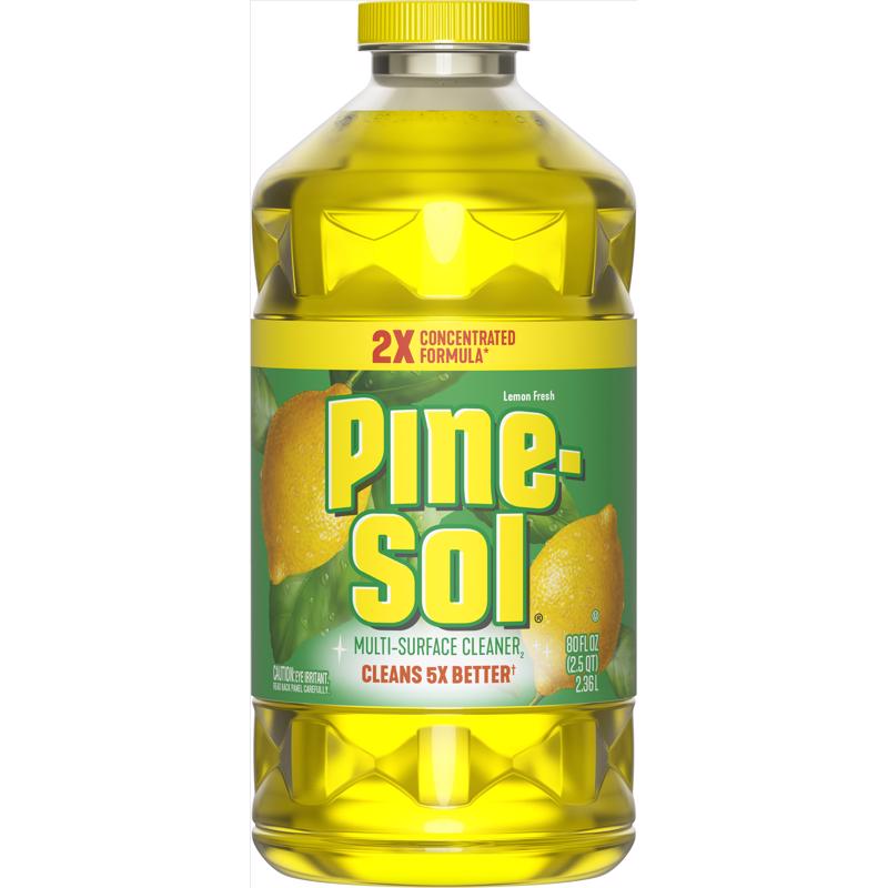 Limpador Multiuso Pine-sol Lemon Scent 2,37 L (pacote Com 6)