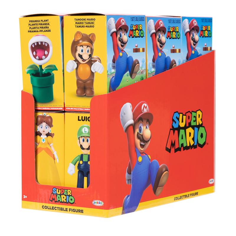 Figura Nintendo Super Mario Variada Multicolorida X24
