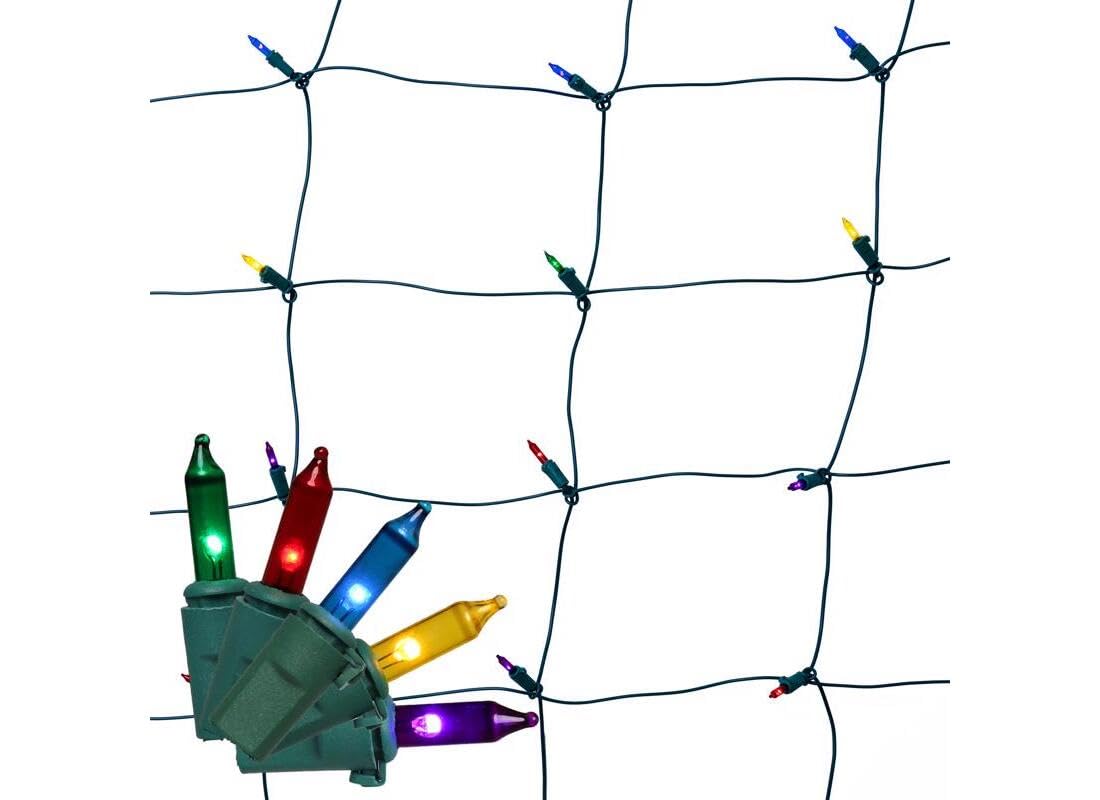 String Lights Celebrations Classic Net Multicolor 100 Lâmpadas De 1,2 M