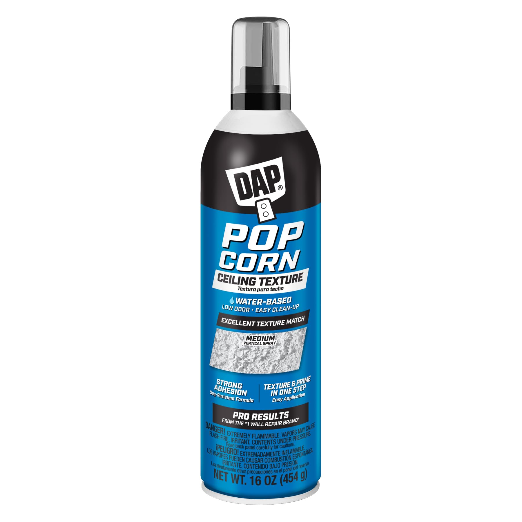 Spray De Textura De Teto Dap Pipoca Branco 475 Ml