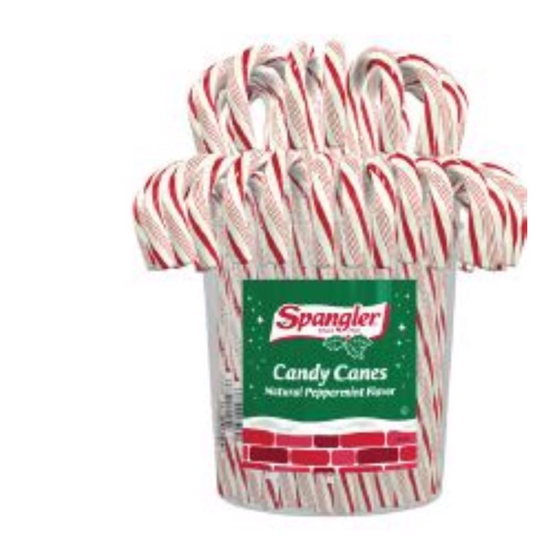 Candy Cane Spangler Peppermint, 1 Unidade (pacote Com 60)