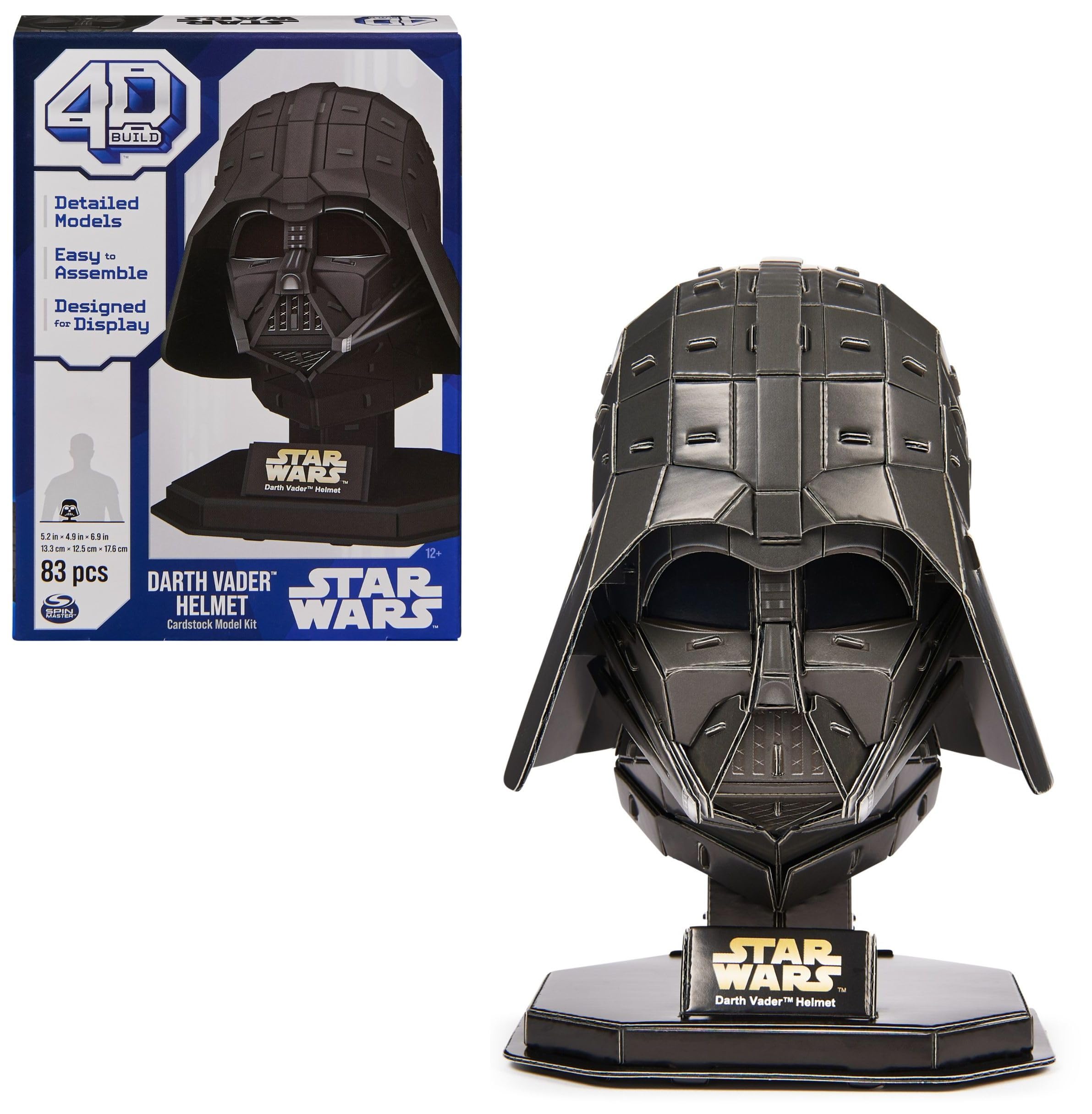 Kit De Modelo 3d Spin Master 4d Build Star Wars Darth Vader
