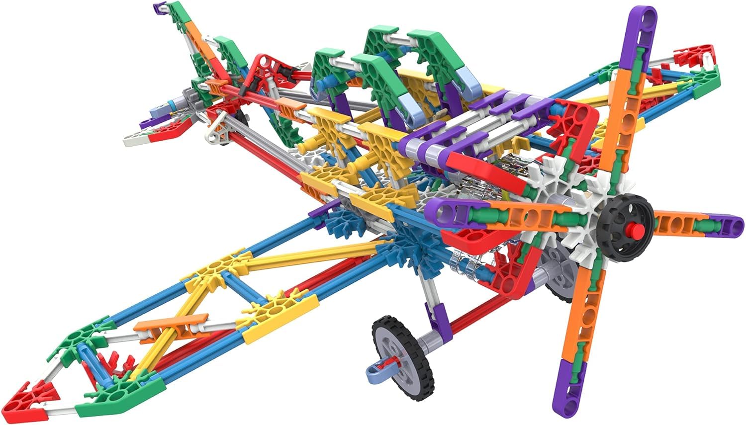Brinquedo Stem Basic Fun K'nex Motorized Creations, 325 Peças