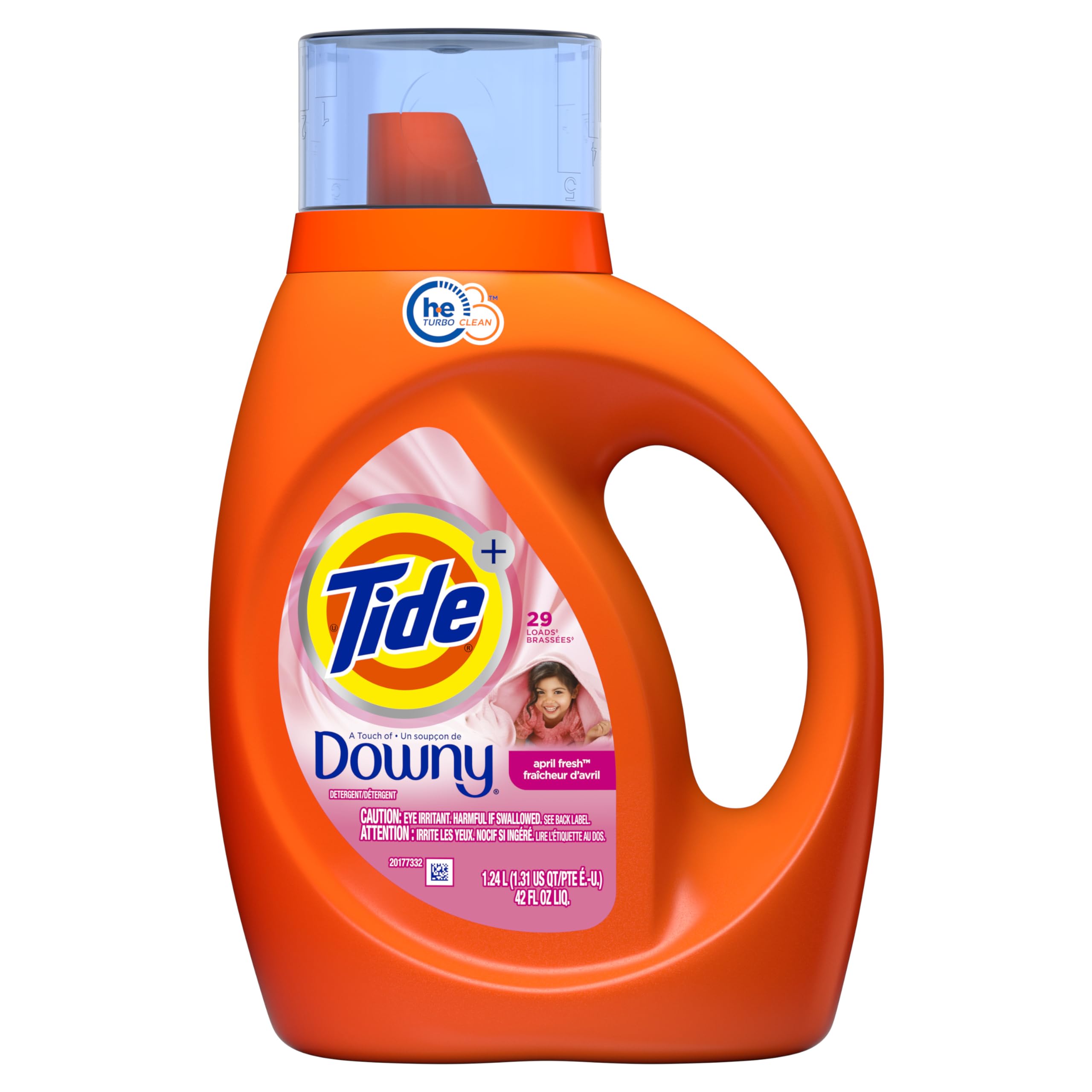 Detergente Para Roupa Tide Plus Downy April Fresh 1,25 L He