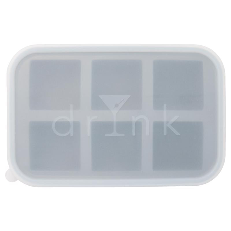 Bandeja De Gelo Blueoco Drynk Stacking Silicone Grey Grey