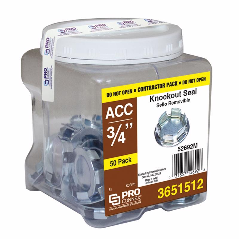 Soluções Projetadas Knockout Seal Sigma Proconnex Round
