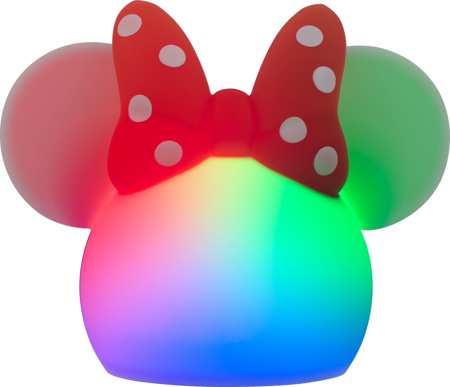 Usb/bateria Squishy Light Disney Minnie Mouse Que Muda De Cor