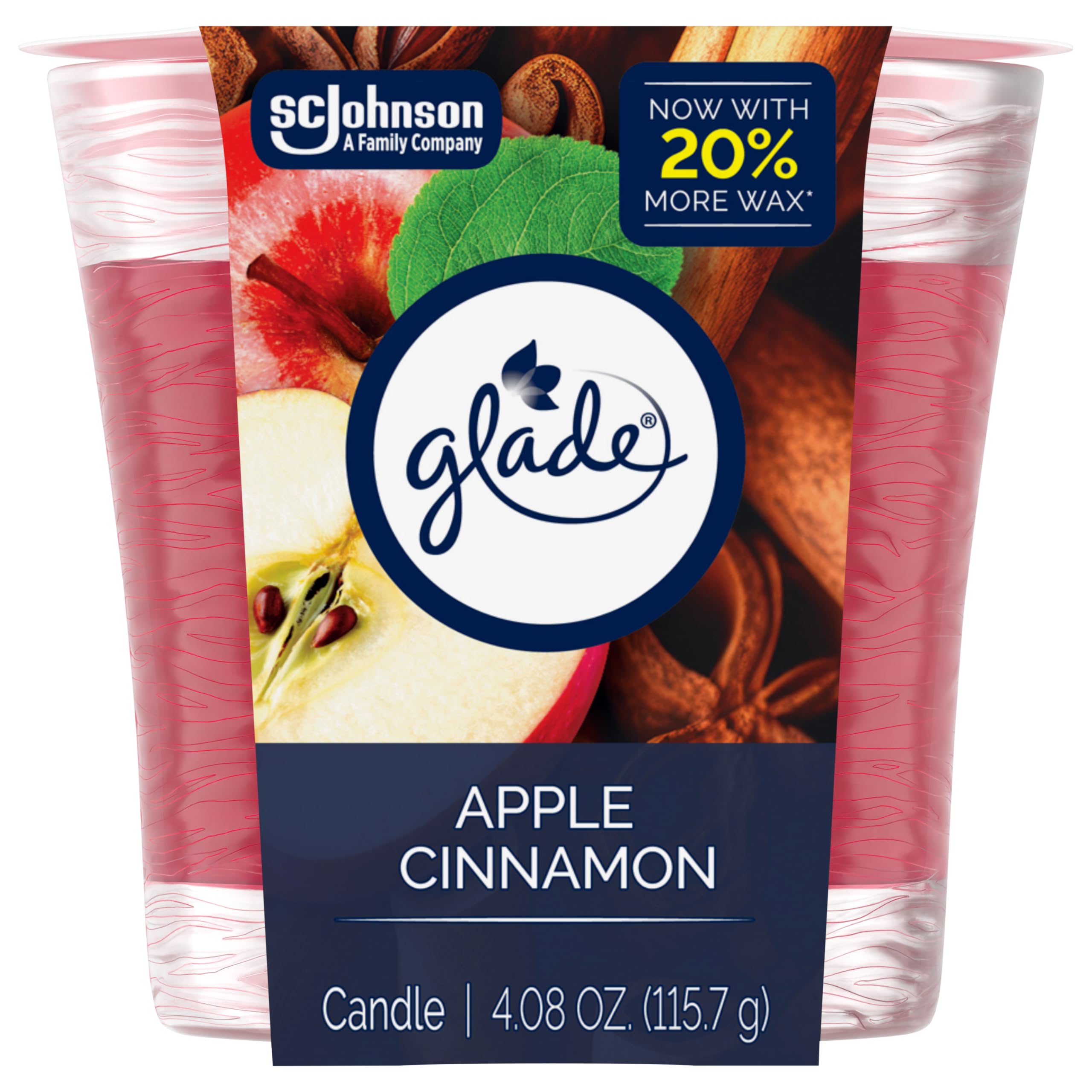 Candle Glade Com Aroma De Maçã E Canela, 116 G