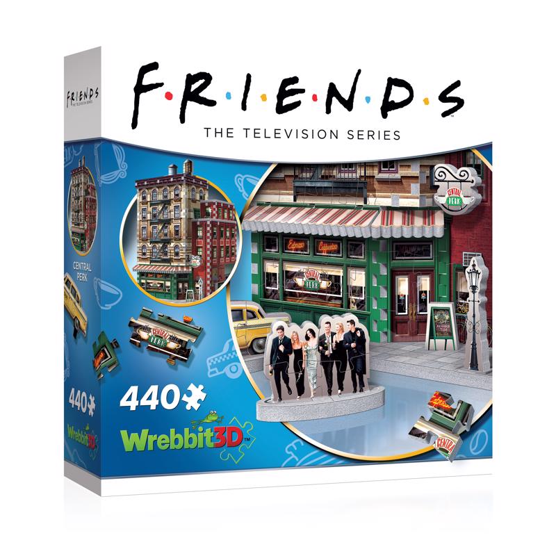 Quebra-cabeça 3d Webbit3d Friends Central Perk 40 Peças