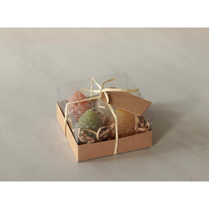 Candle Sullivans Vance Kitira Pinecones, Pacote Com 4