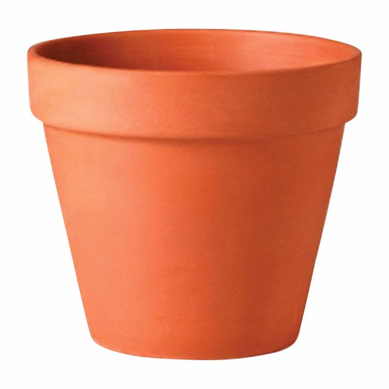 Cilindro De Terracota Planter Deroma 6,35 Cm A X 8,89 Cm P