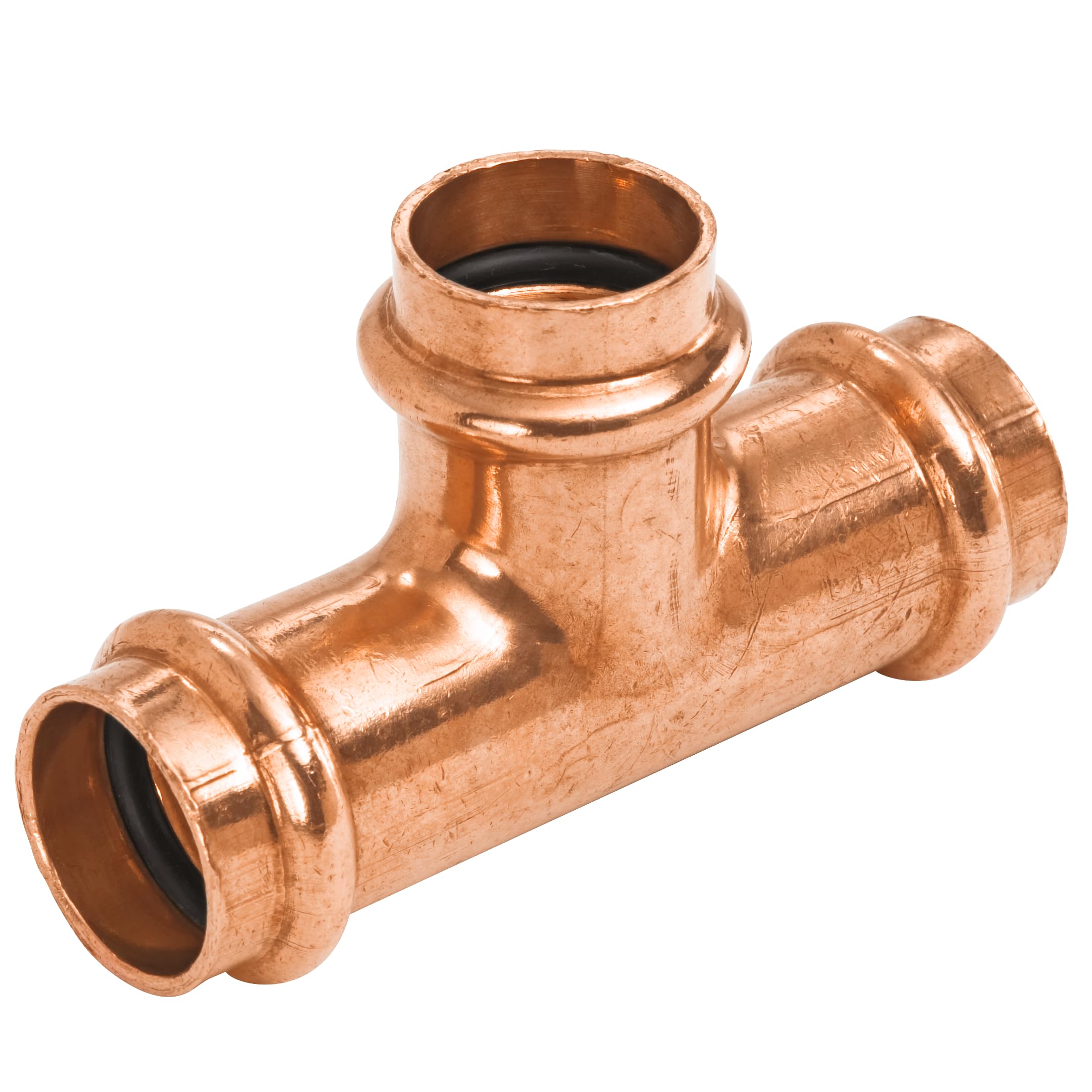 Copper Press Tee Nibco Pc611 Detecção De Vazamento De 1,25 Polegadas