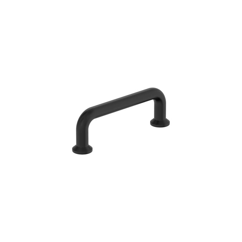Cabinet Pull Amerock Contemporary Matte Black, 3 Cm, Pacote Com 6