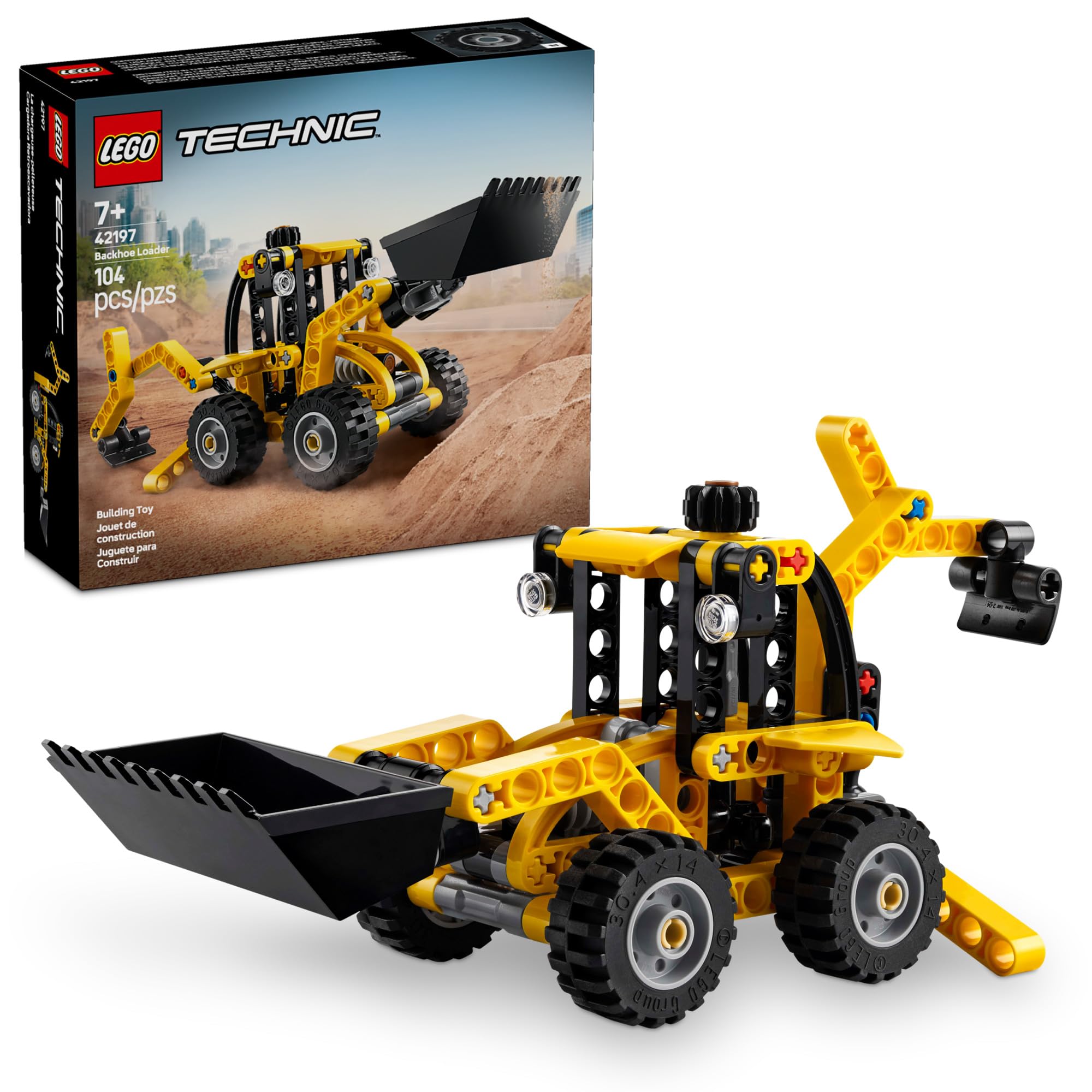 Brinquedo De Construção Lego Technic Retroescavadeira 42197