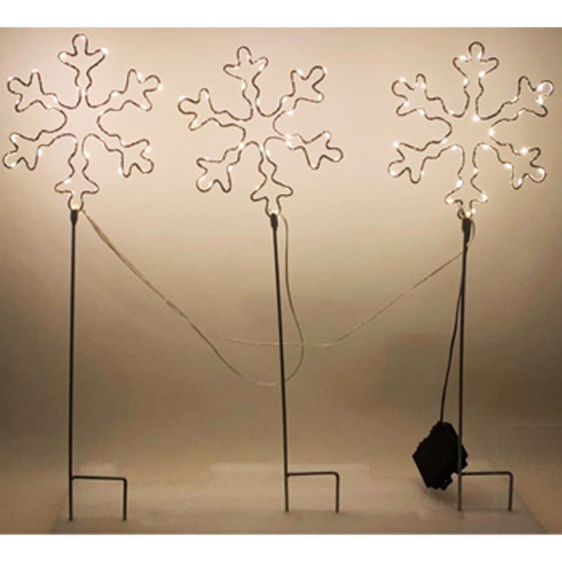 Floco De Neve Pathway Decor Sienna Led Branco Quente 71 Cm