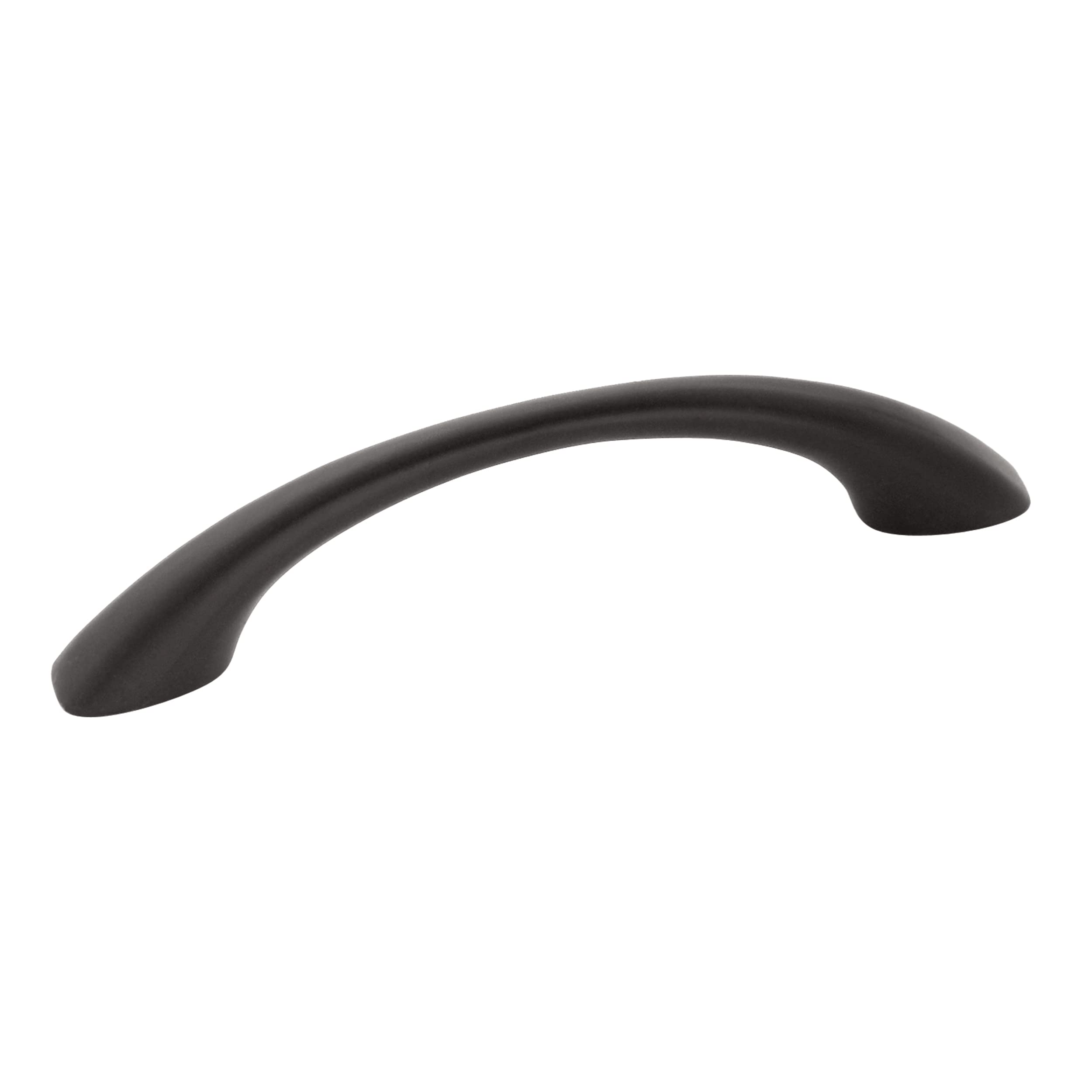 Cabinet Pull Amerock Vaile Matte Black 9,6 Cm No Centro